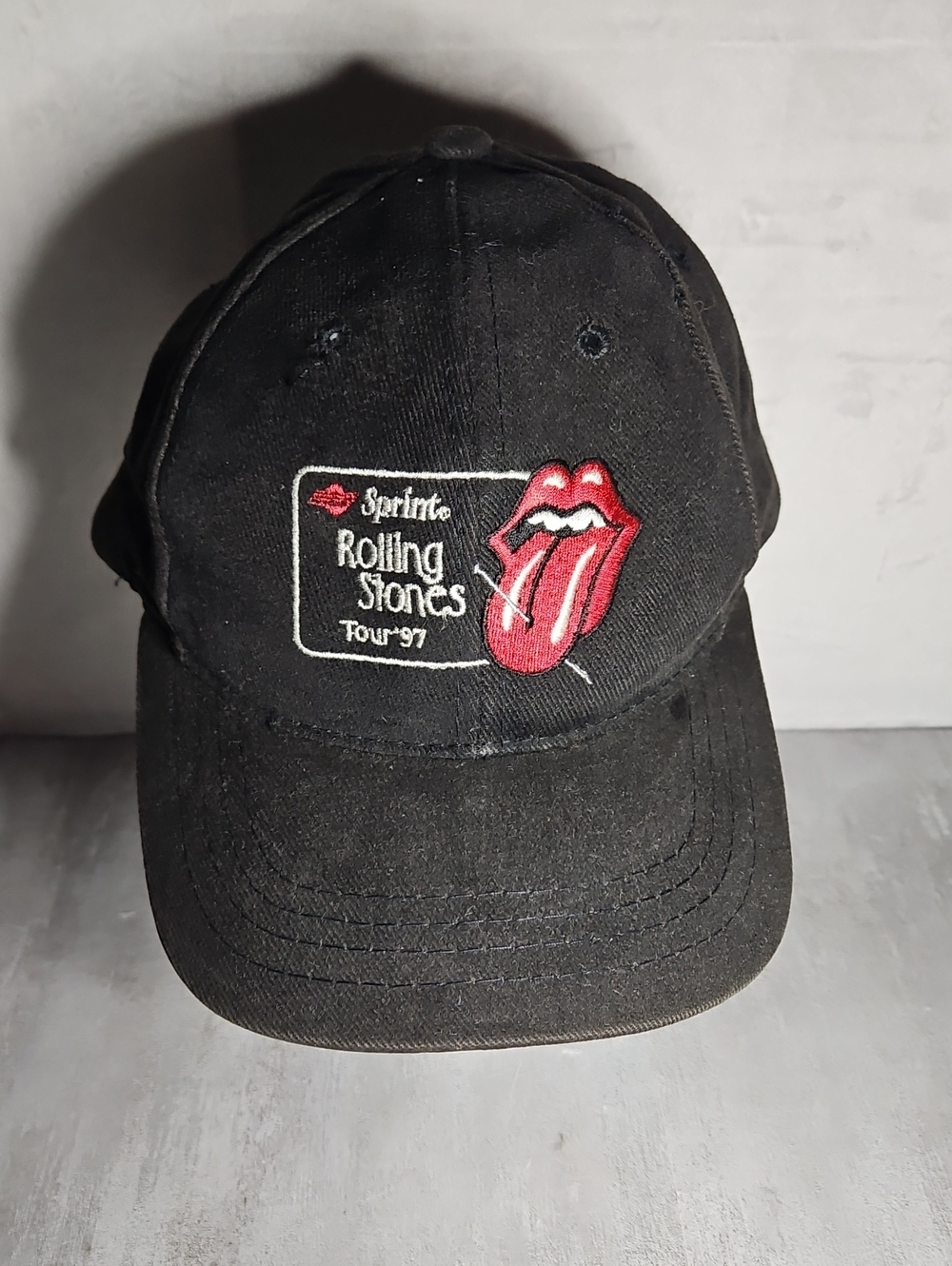 Vintage Rolling Stones Concert Baseball Hat from their 1997 Tour Snapback